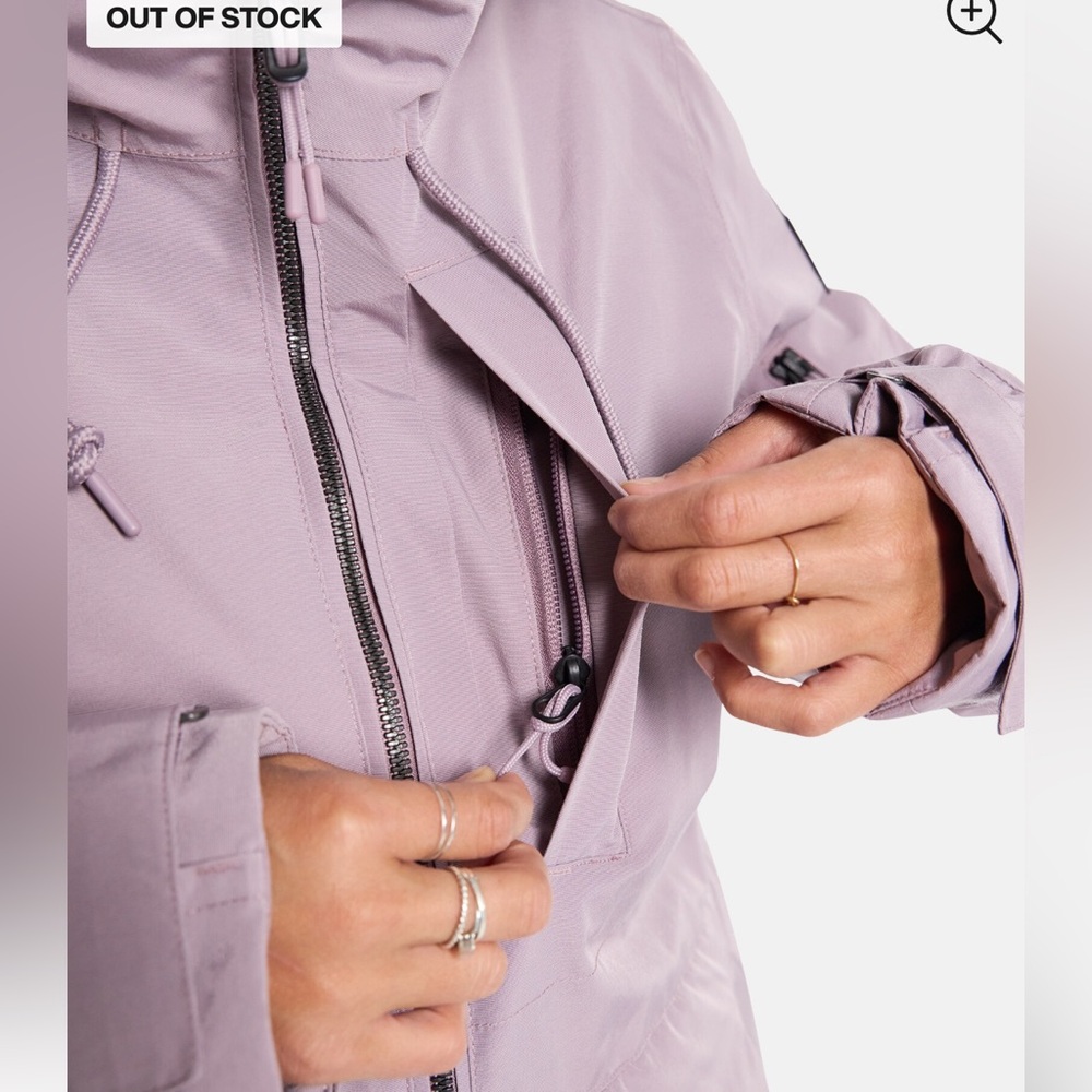 Burton Saxton Parka Jacket size M like new - Picture 8 of 12